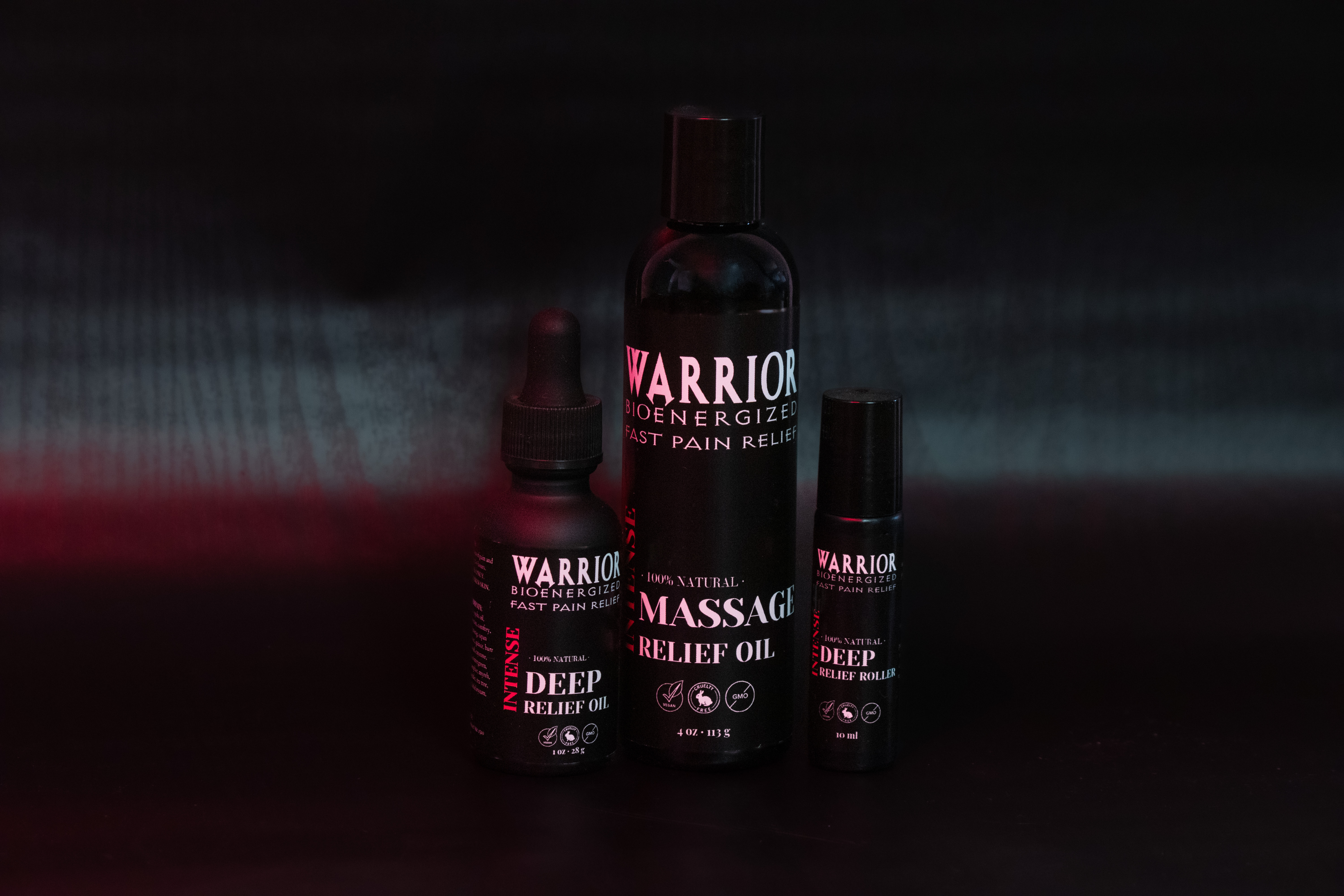 Warrior Relief: Bioenergized Natural Pain Relief