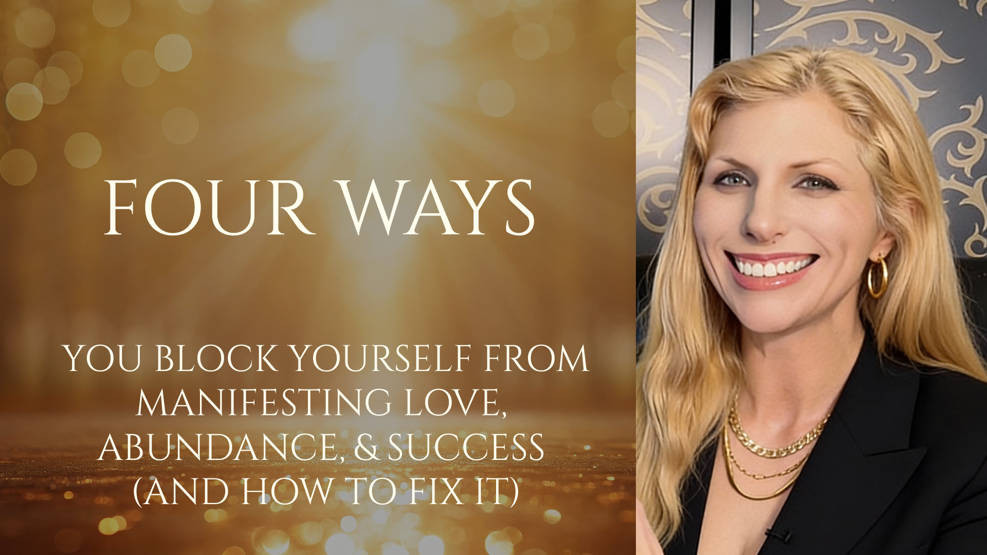 Four Ways You Block Yourself masterclass with Isis Jade