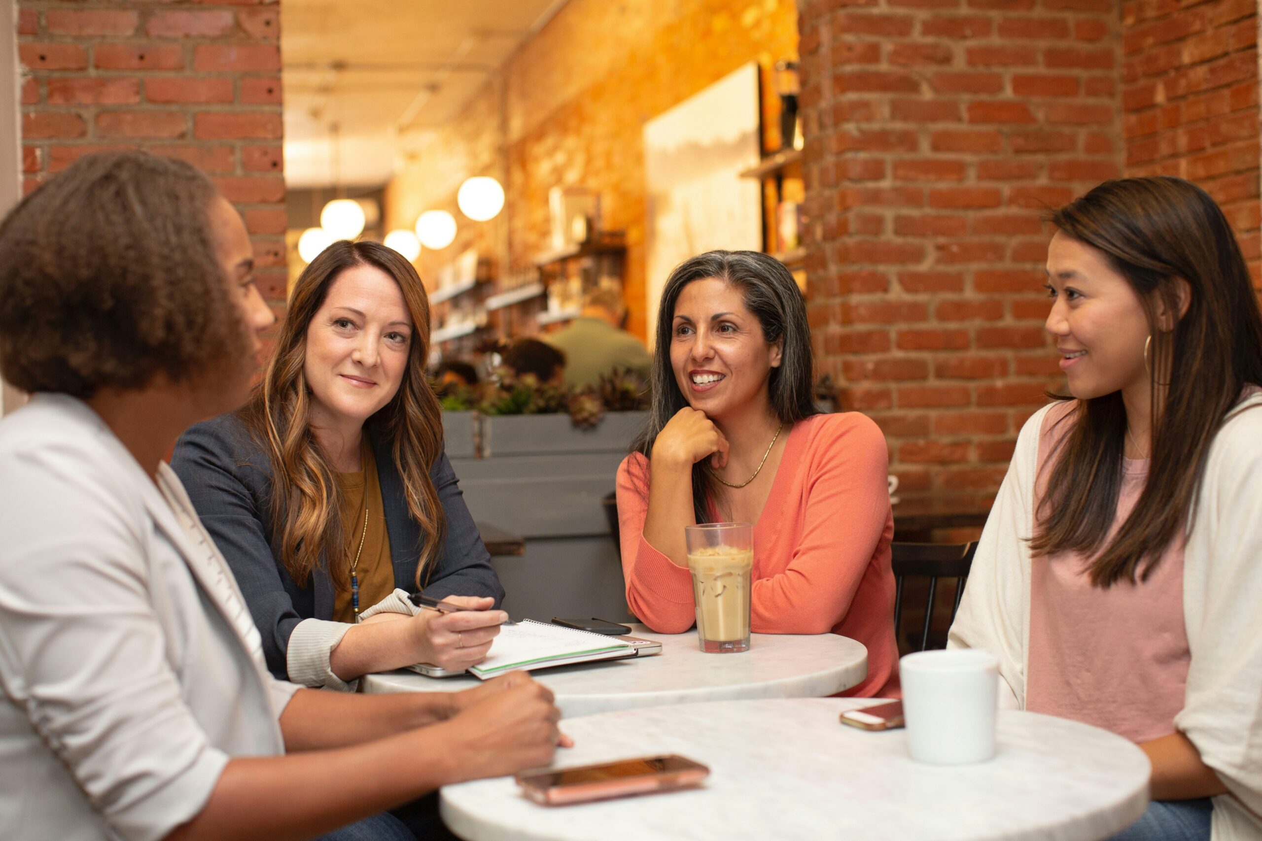 Women in conversation