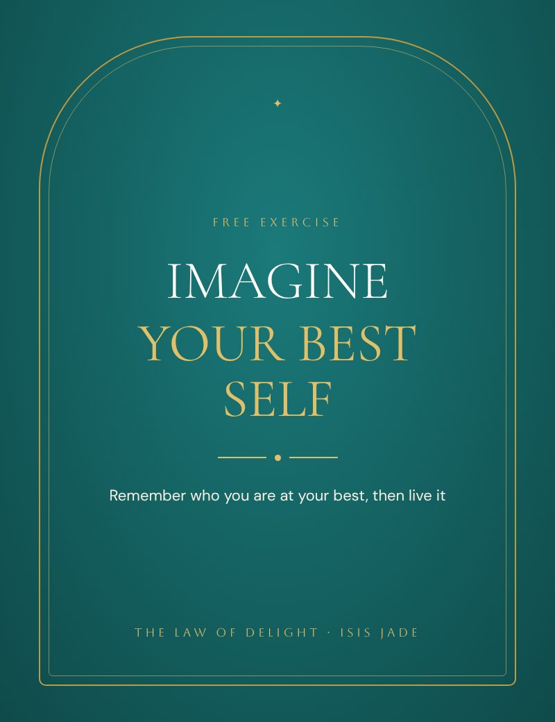 Imagine Your Best Self