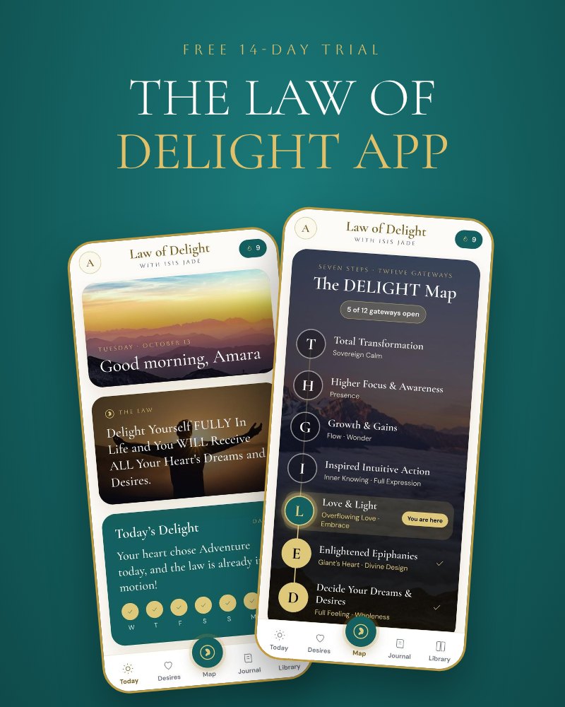 The Law of Delight App
