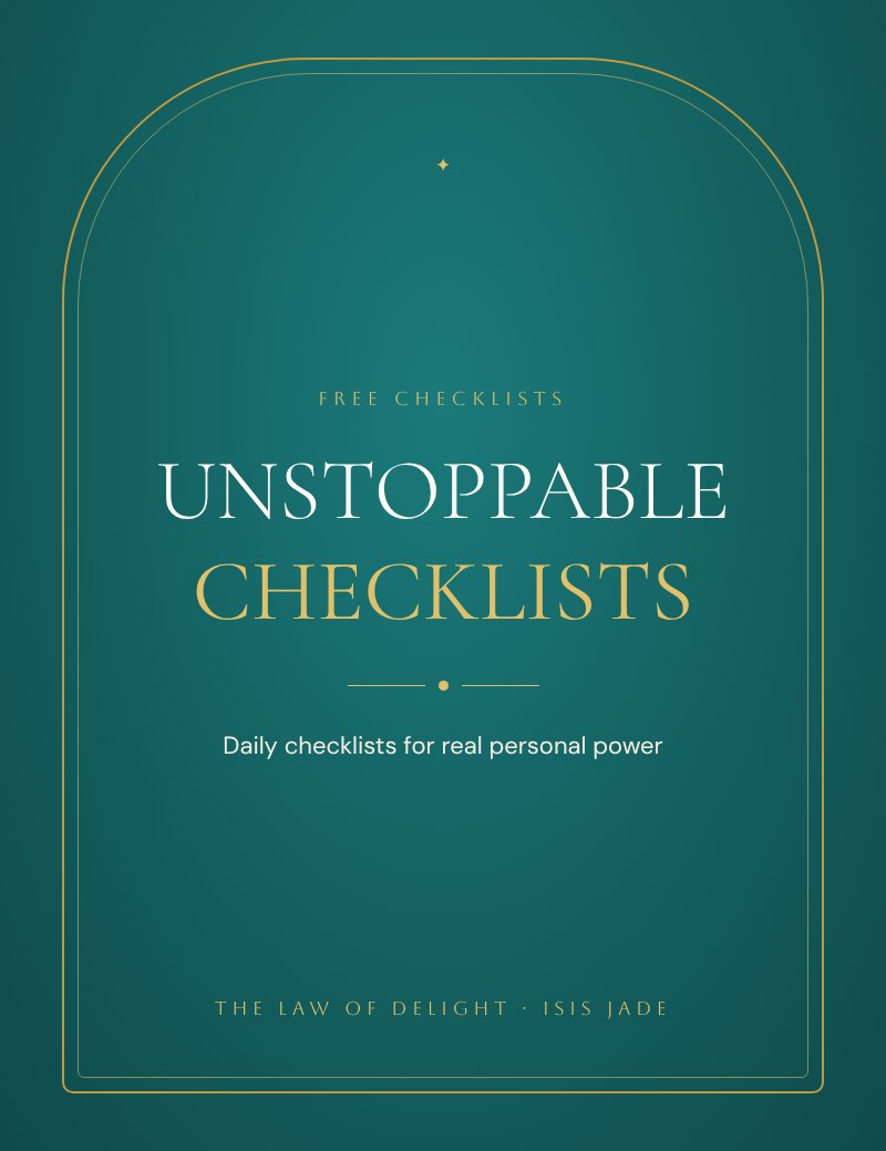 Unstoppable Checklists
