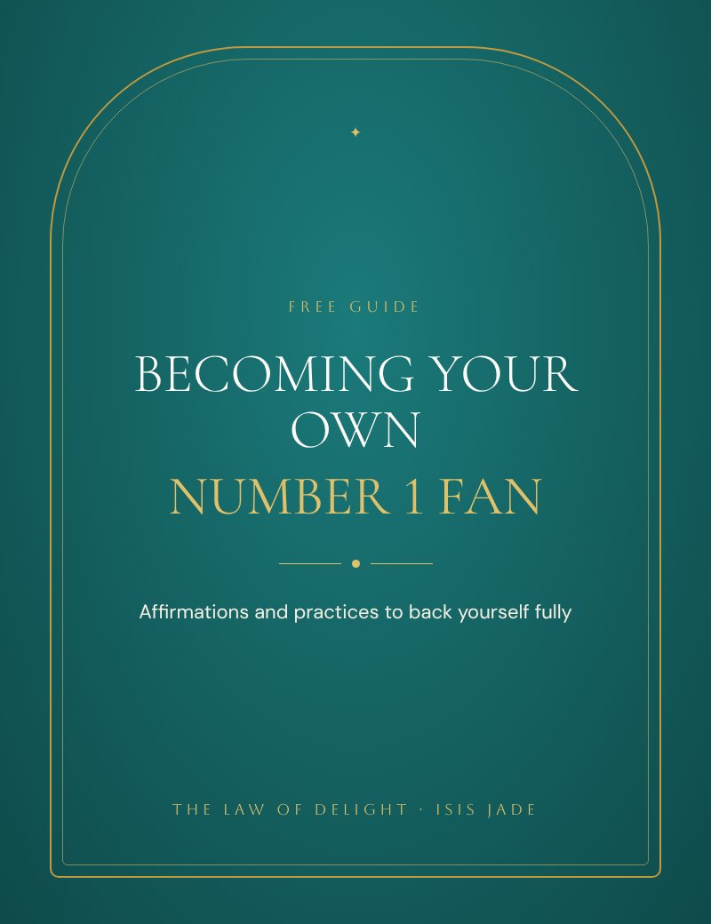 Becoming Your Own Number 1 Fan